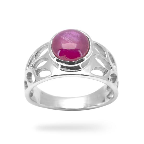 Bague rubis argent Liria